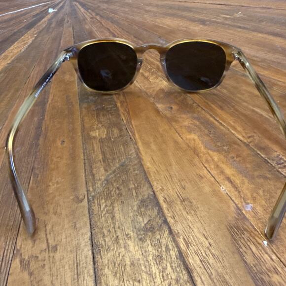 Warby Parker Downing  M English Oak Round Needs Eyeglasses Frames 48-21-140 - Picture 5 of 8